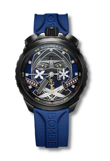 Review Bomberg Heritage Ninja NINJA BLUE replica watch